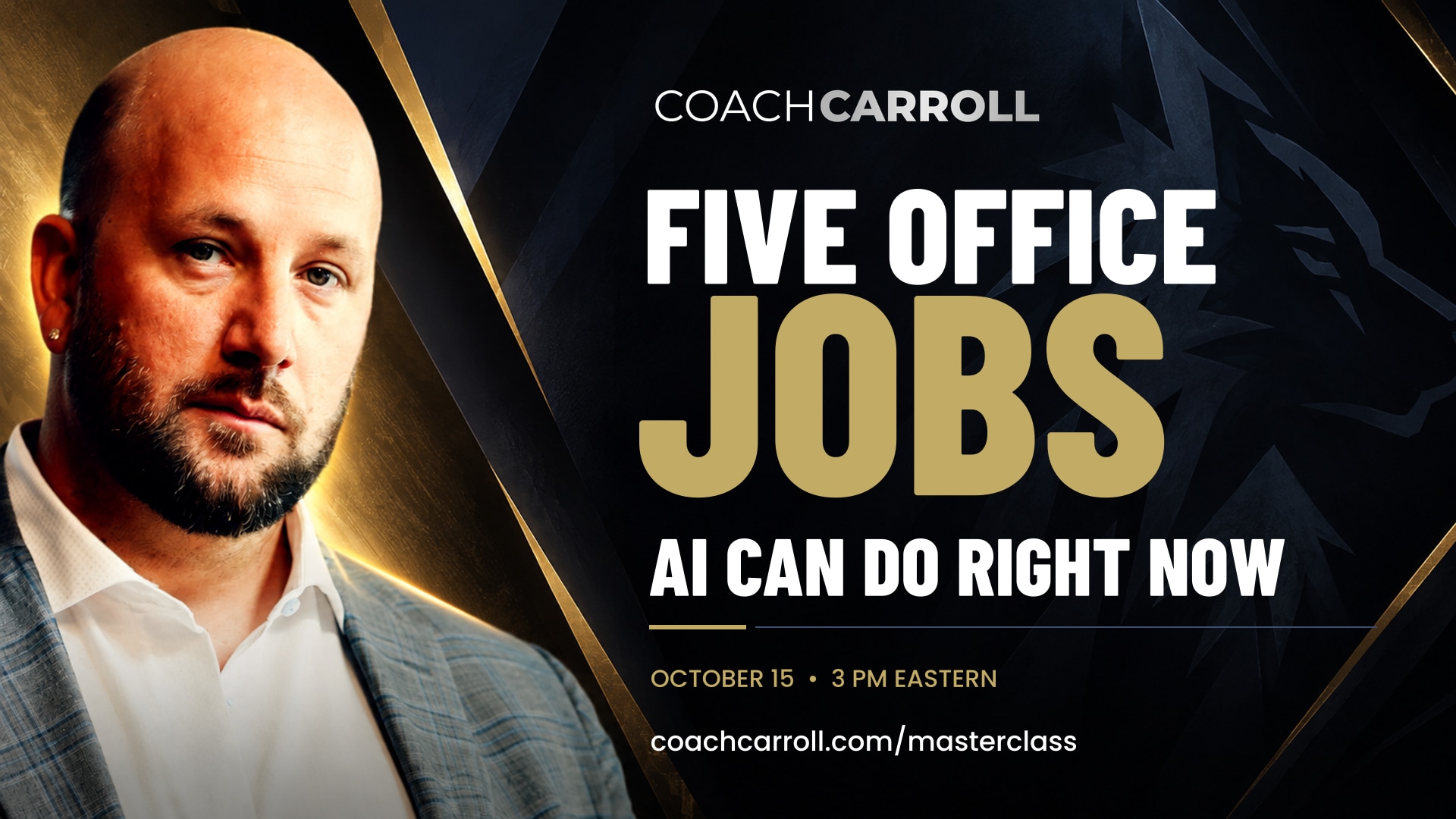 Five Office Jobs AI Can Do Right Now with Coach Carroll