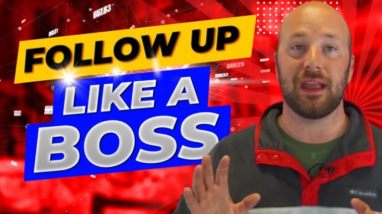 follow up like a boss blog thumbnail