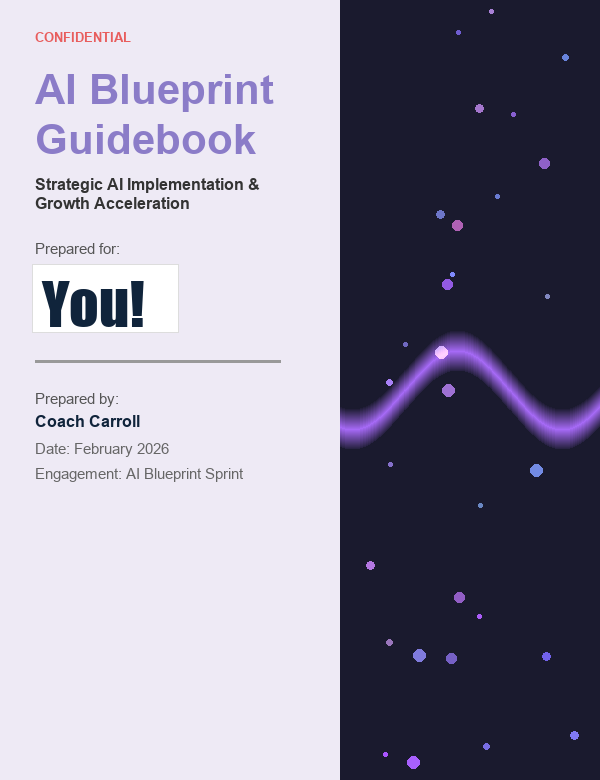 Sample AI Blueprint Guidebook deliverable